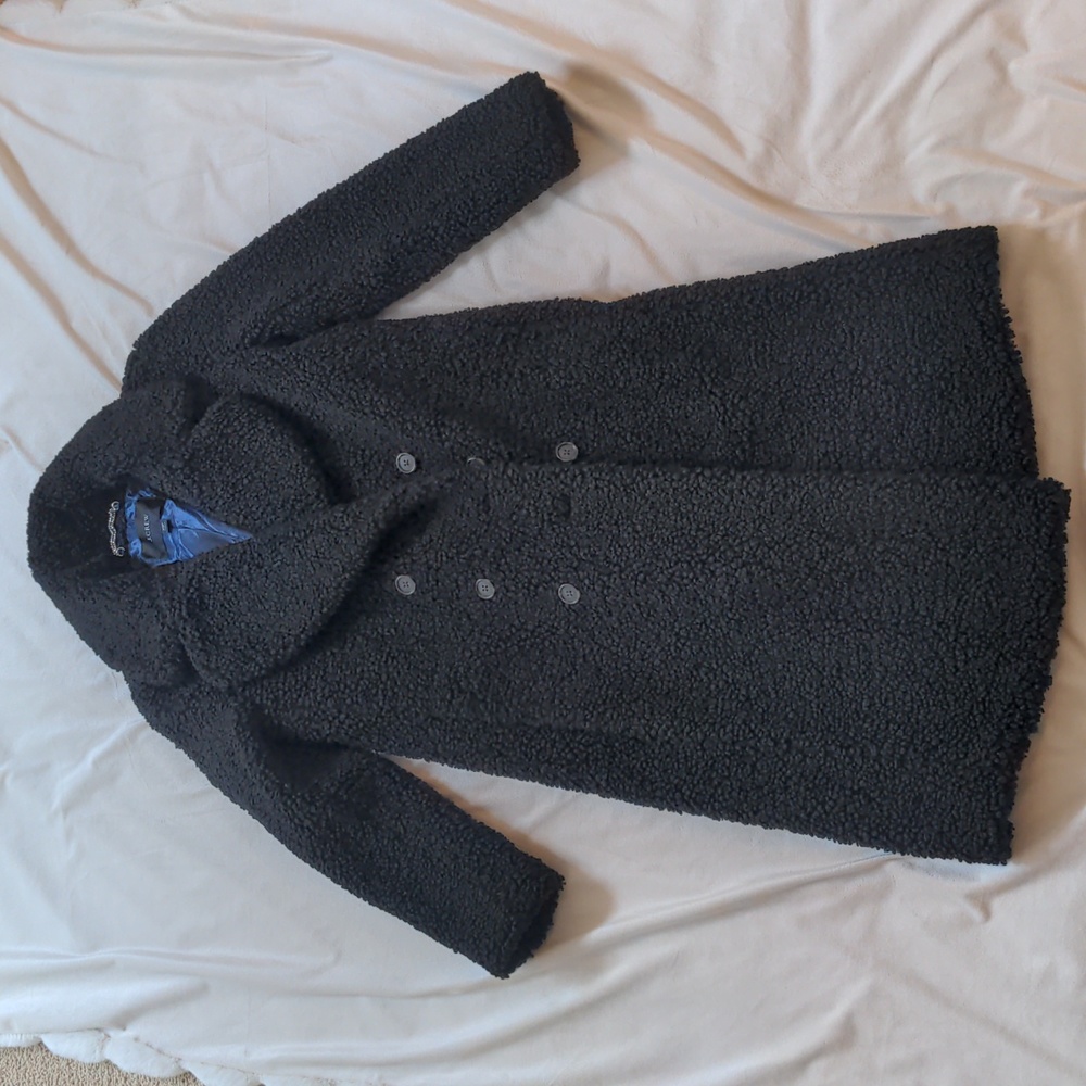 J Crew boucle coat